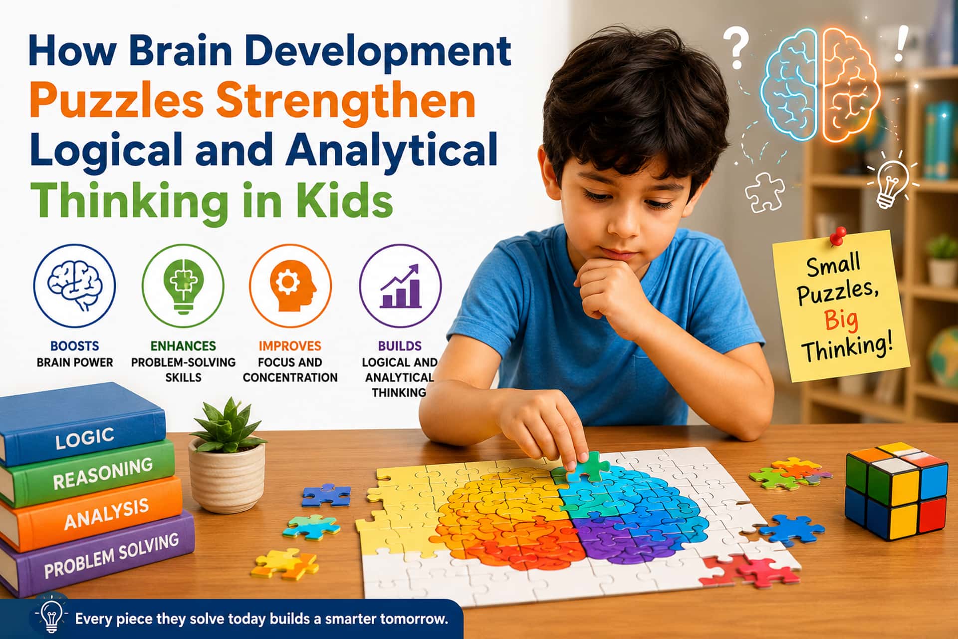 brain development puzzles for kids logical thinking
