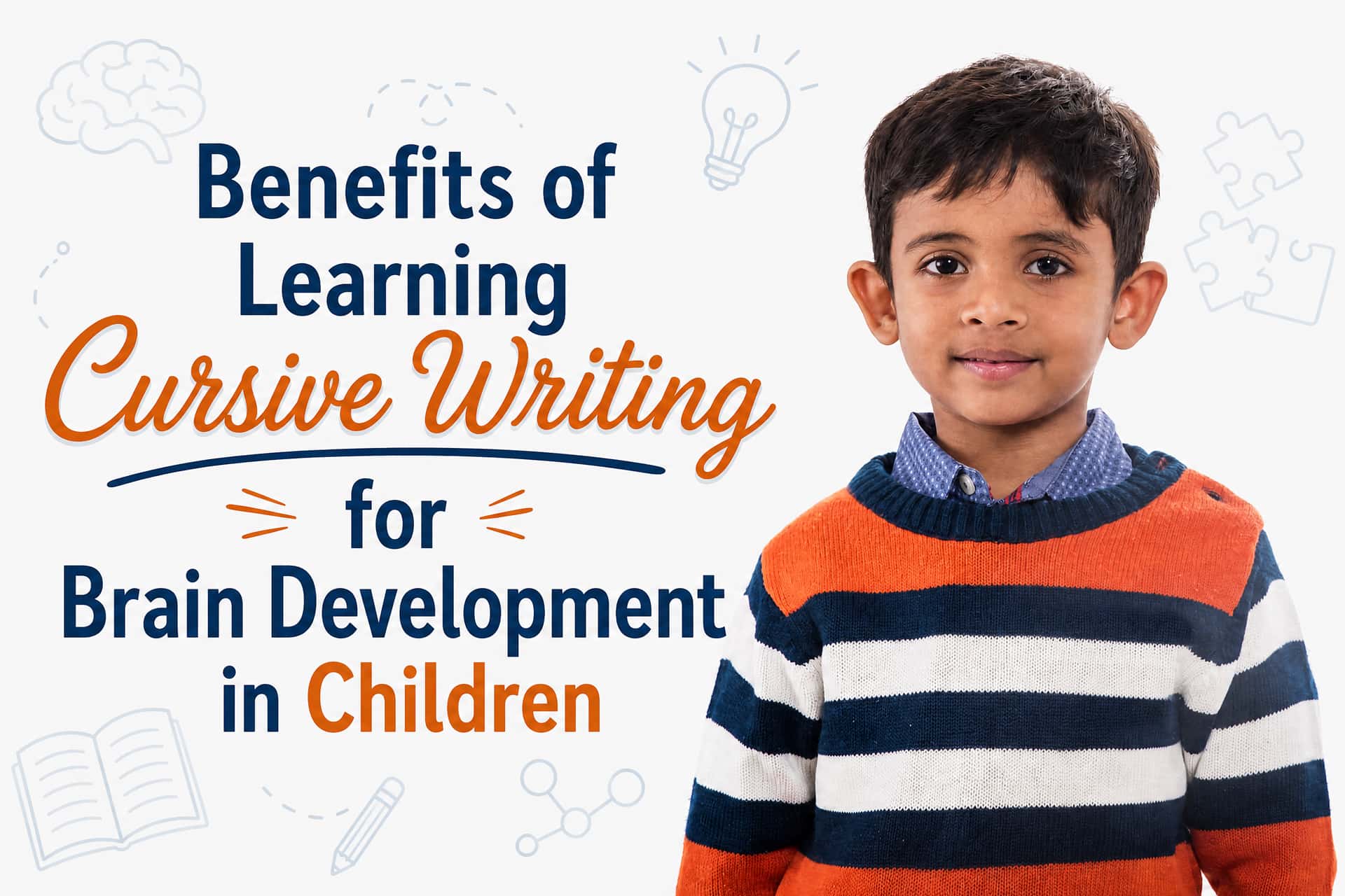 cursive writing benefits brain development children