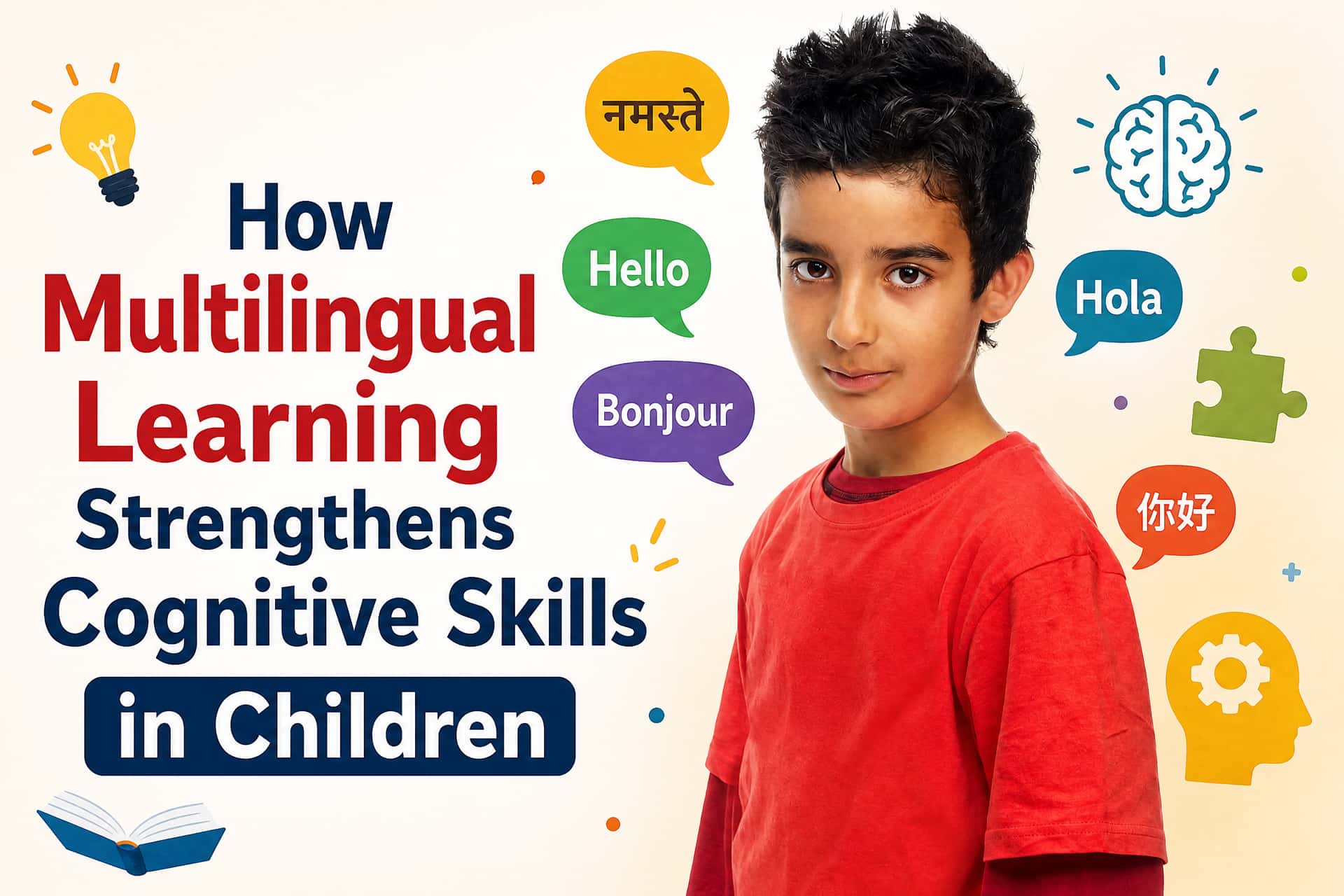 multilingual learning cognitive skills children Hindi Gujarati Sanskrit