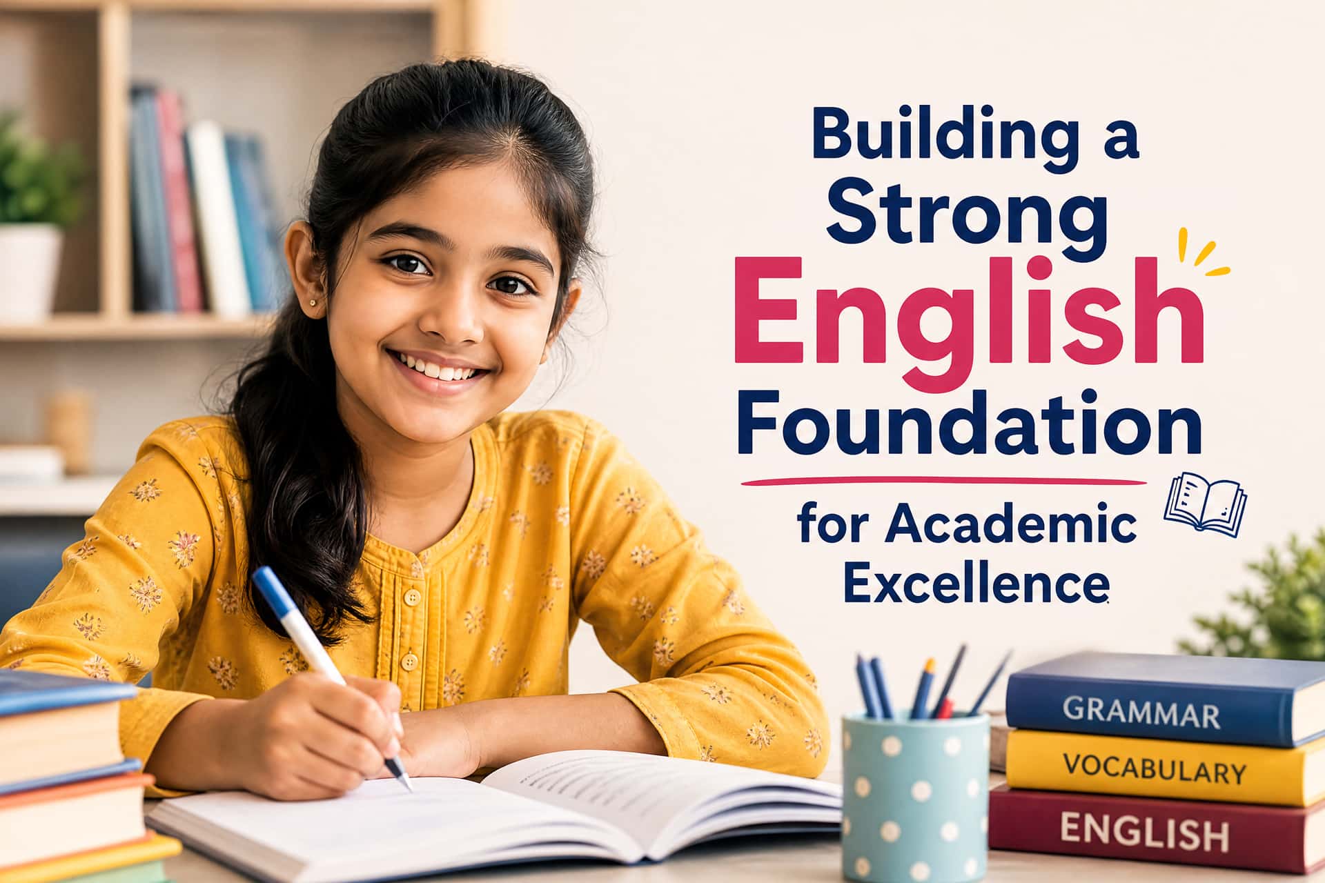 strong English foundation academic excellence children