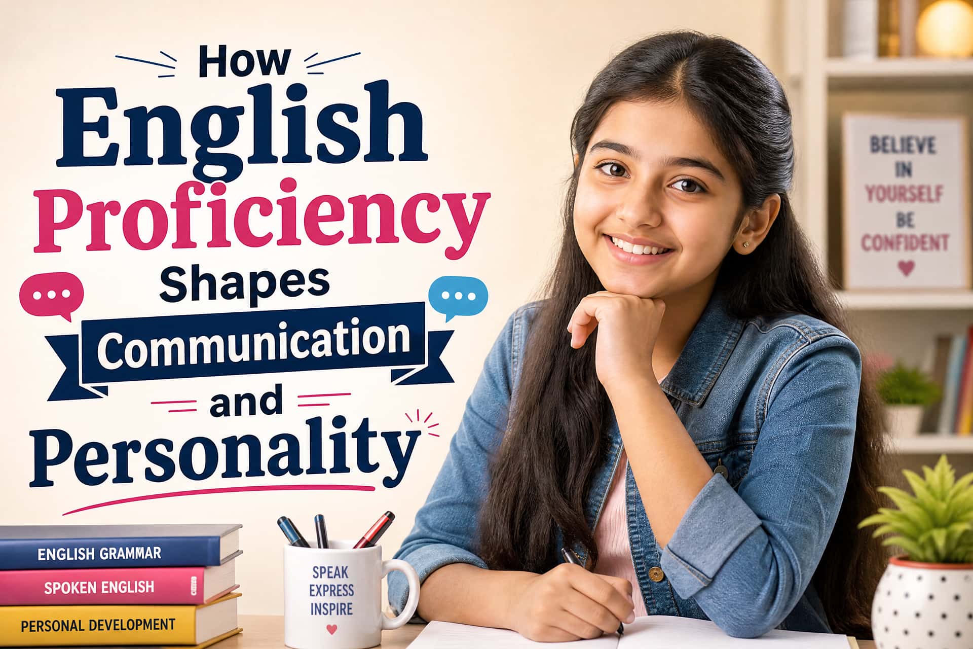 English proficiency shapes communication personality children