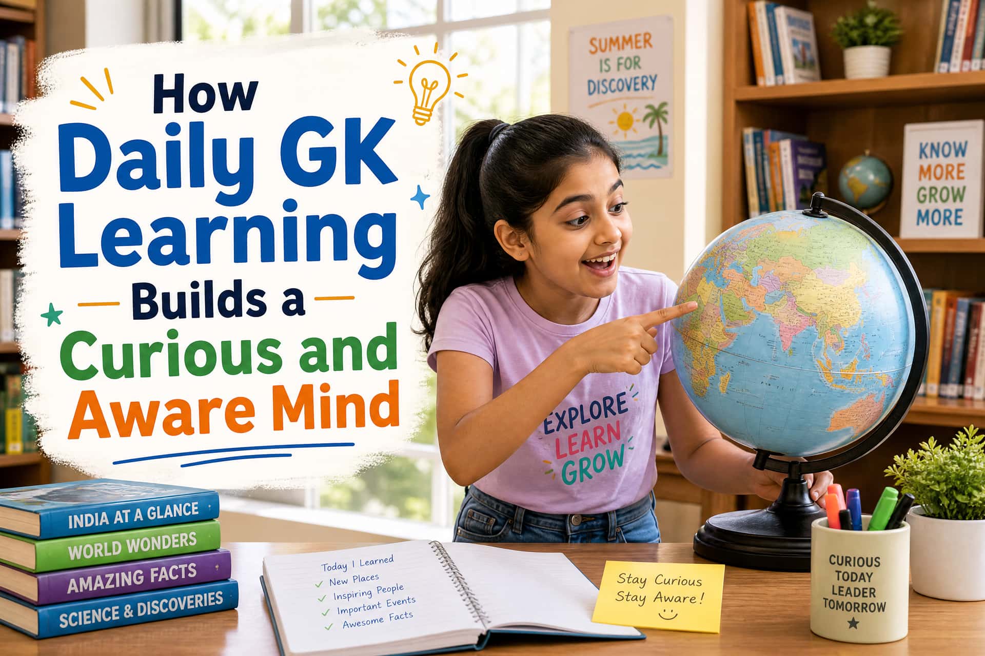daily GK learning curious aware mind children