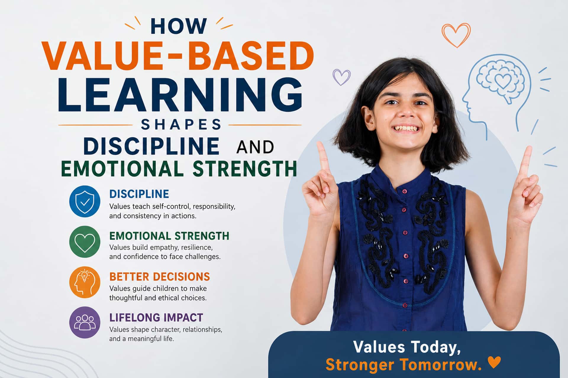 value based learning discipline emotional strength children