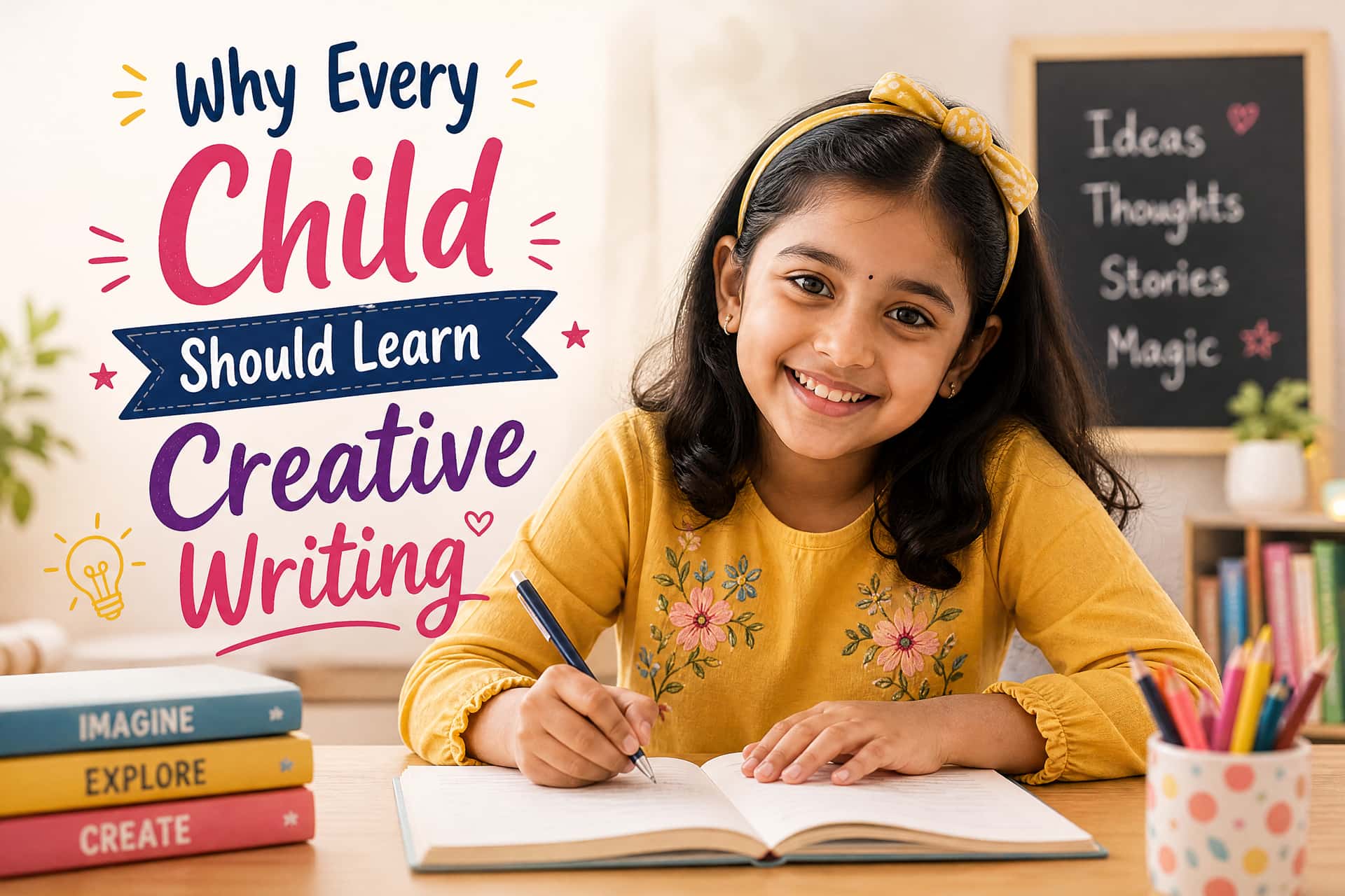 why every child should learn creative writing benefits