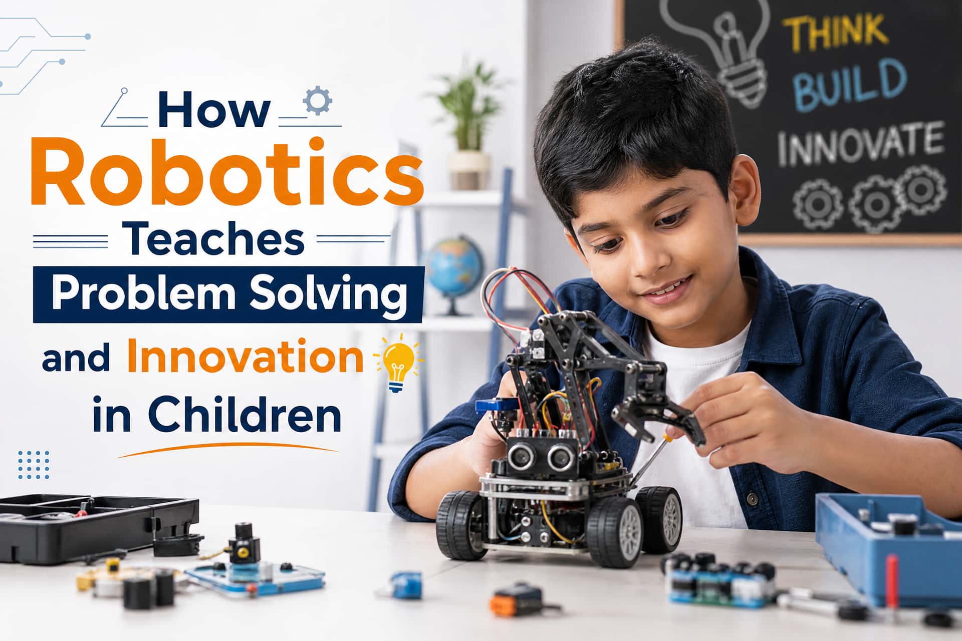 robotics teaches problem solving innovation children