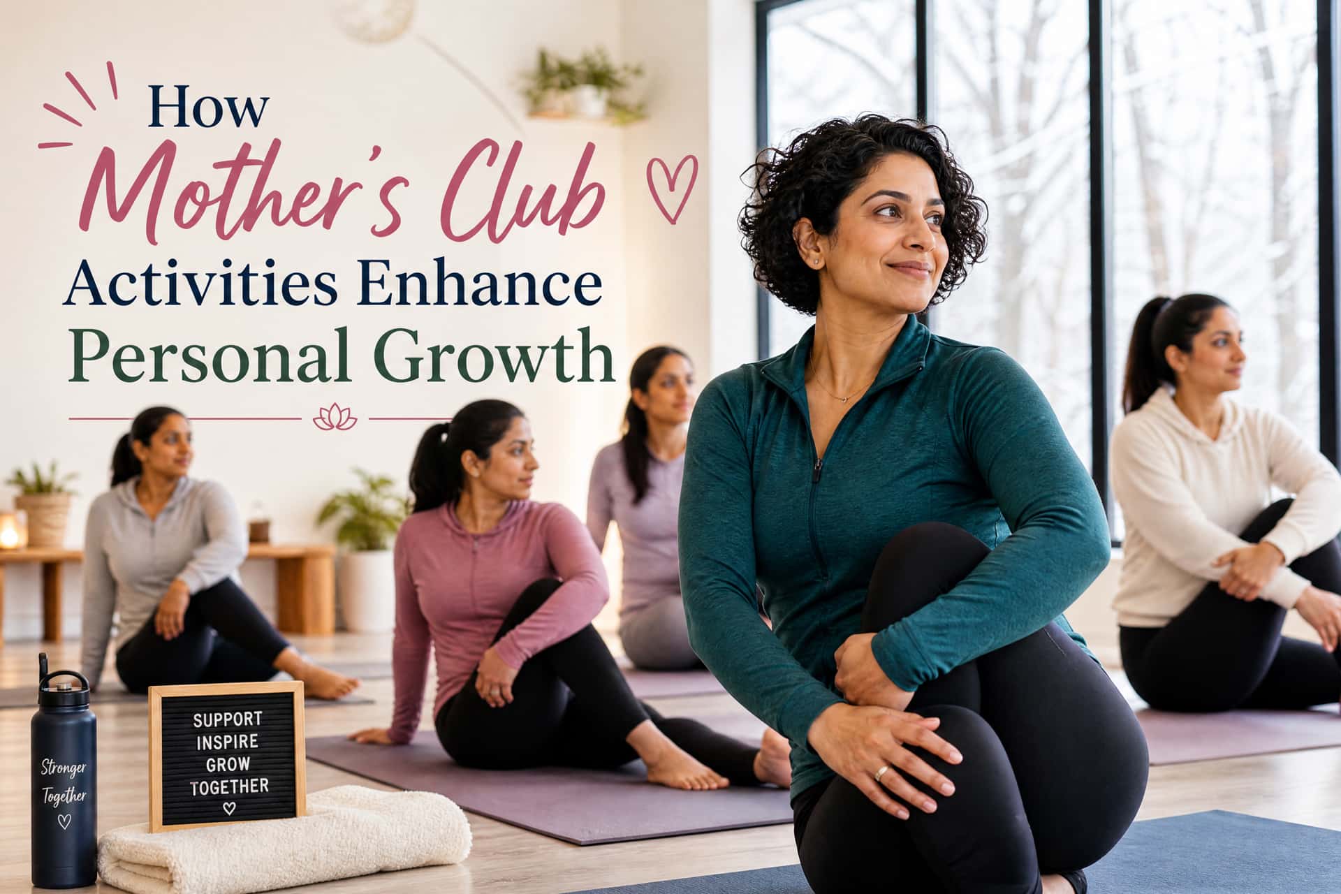 mothers club activities enhance personal growth confidence