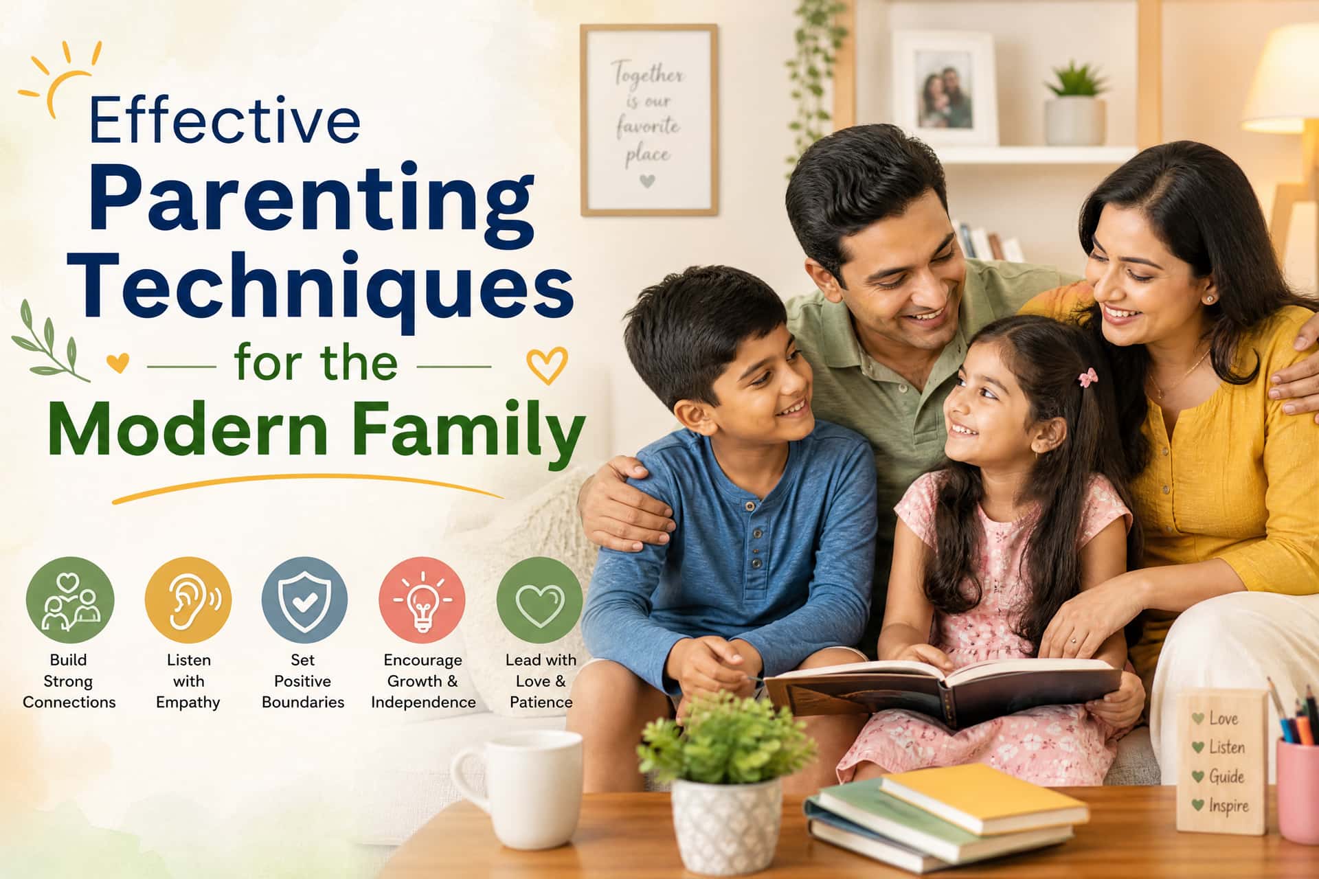 effective parenting techniques modern Indian family children