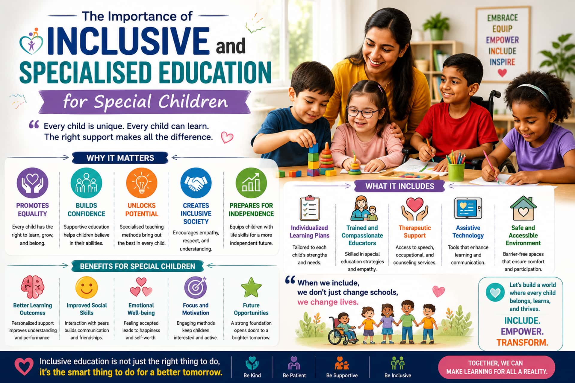 inclusive specialised education special needs children India