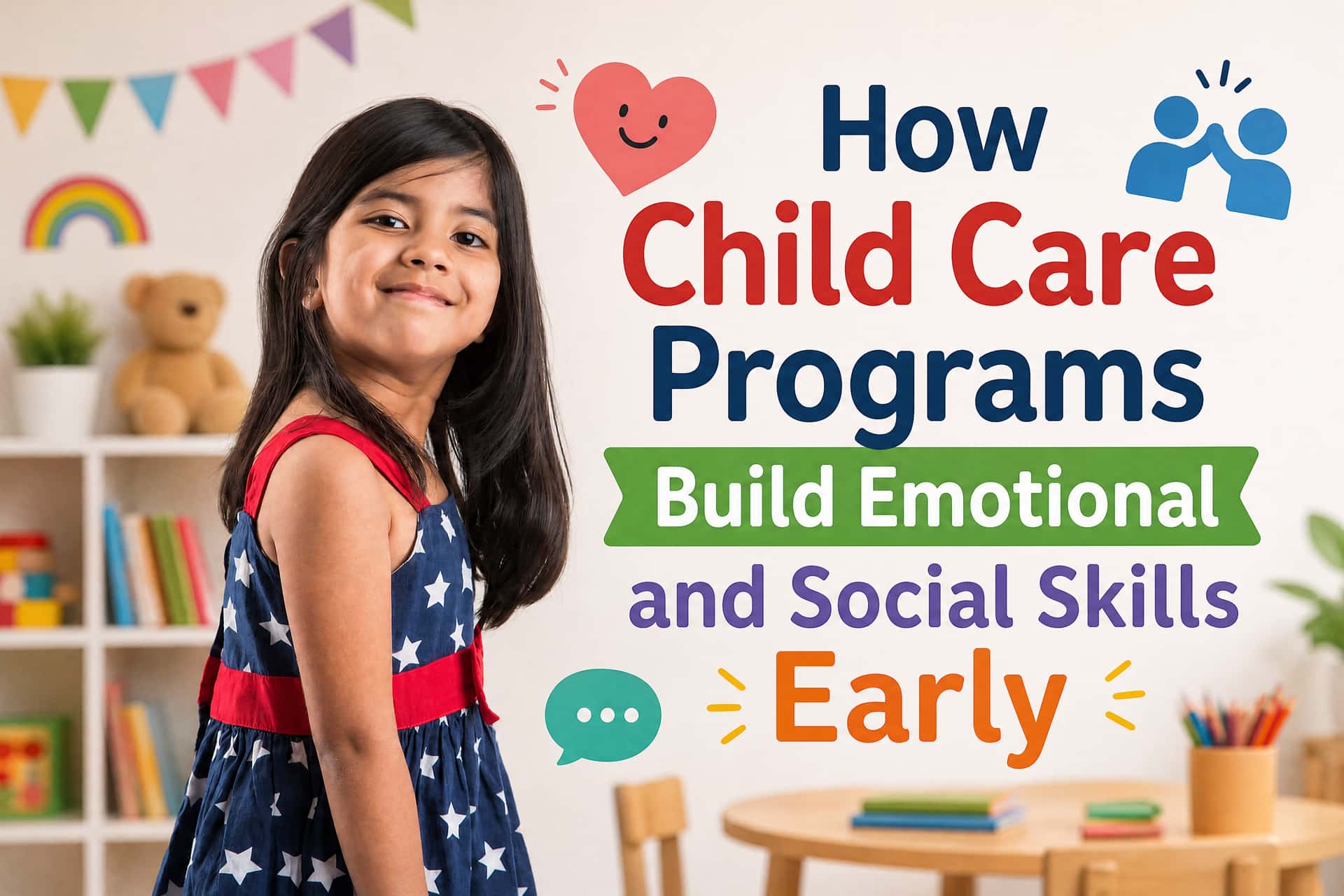 child care program emotional social skills early childhood
